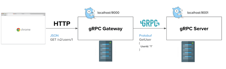 Golang gRPC server 구축하기 (3) - RESTful하게 gRPC server와 통신하기 | DevJin-Blog